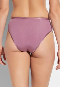 Femme Zimmerli PurenessSlip - mulberry