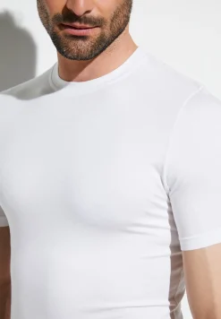 Homme Zimmerli PurenessT-Shirt à manches courtes - white