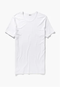 Homme Zimmerli PurenessT-Shirt à manches courtes - white