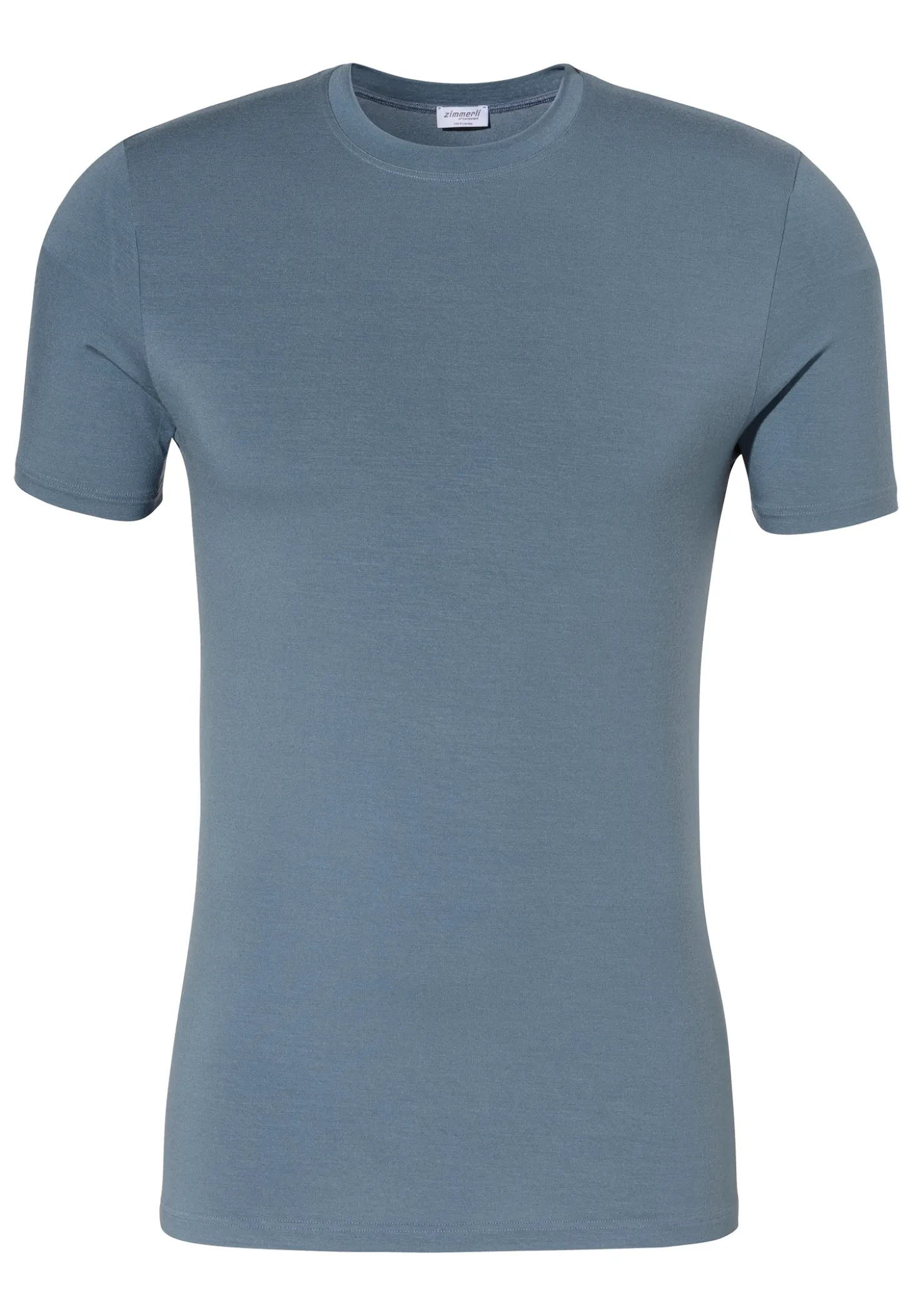Homme Zimmerli PurenessT-Shirt à manches courtes - blue slate