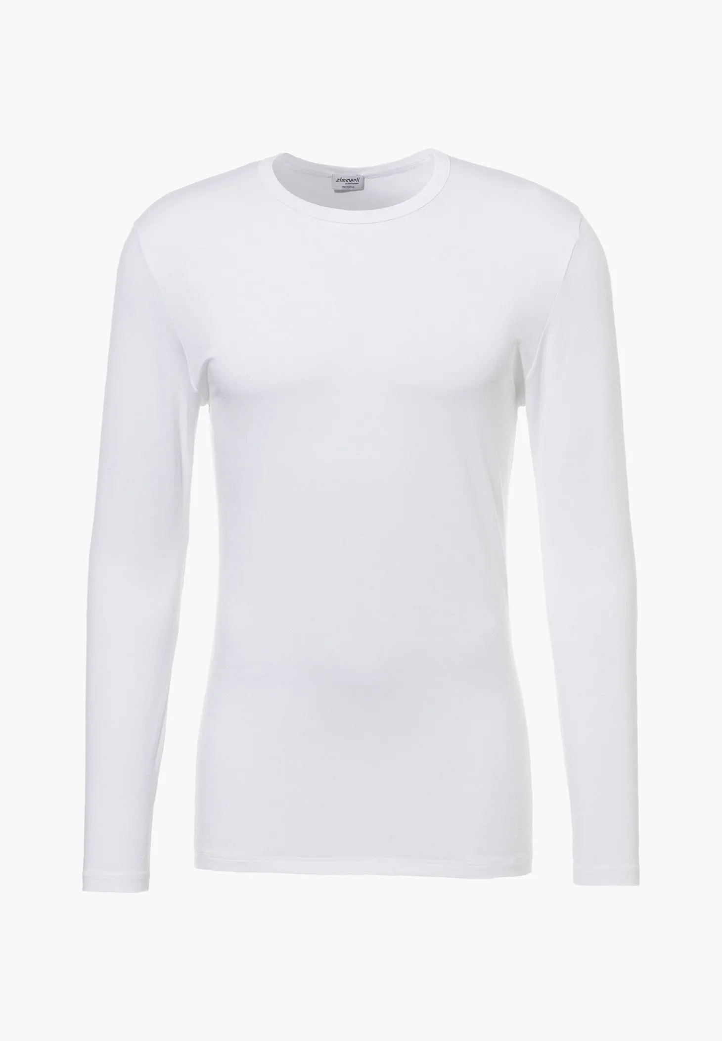 Homme Zimmerli PurenessT-Shirt à manches longues - white