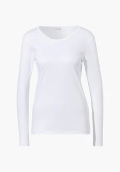 Femme Zimmerli PurenessT-Shirt à manches longues - white