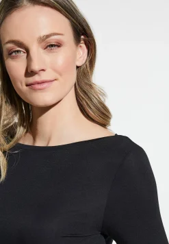 Femme Zimmerli PurenessT-Shirt à manches longues - black