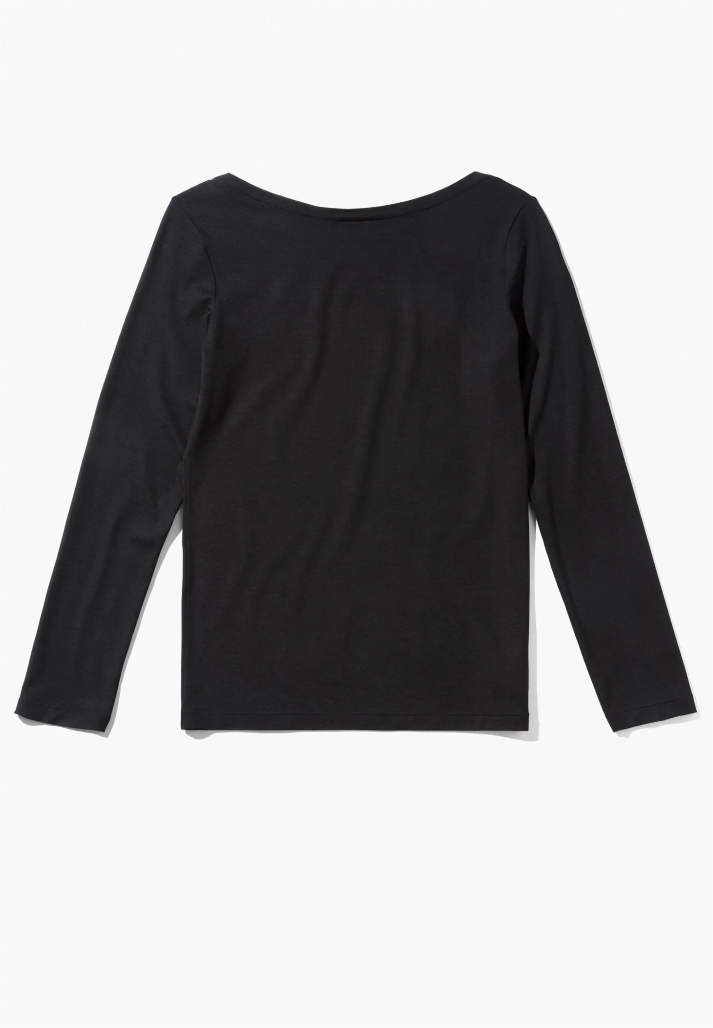 Femme Zimmerli PurenessT-Shirt à manches longues - black
