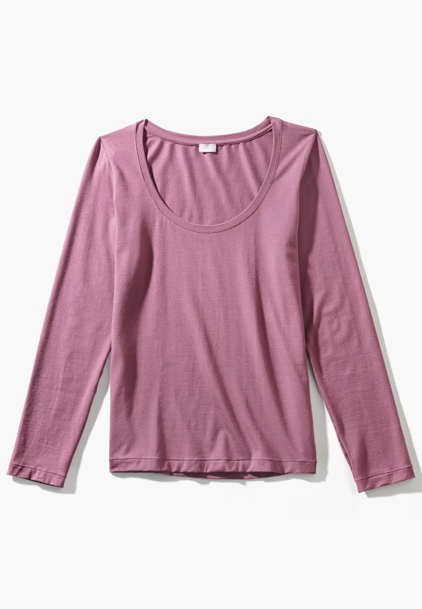 Femme Zimmerli PurenessT-Shirt à manches longues - mulberry