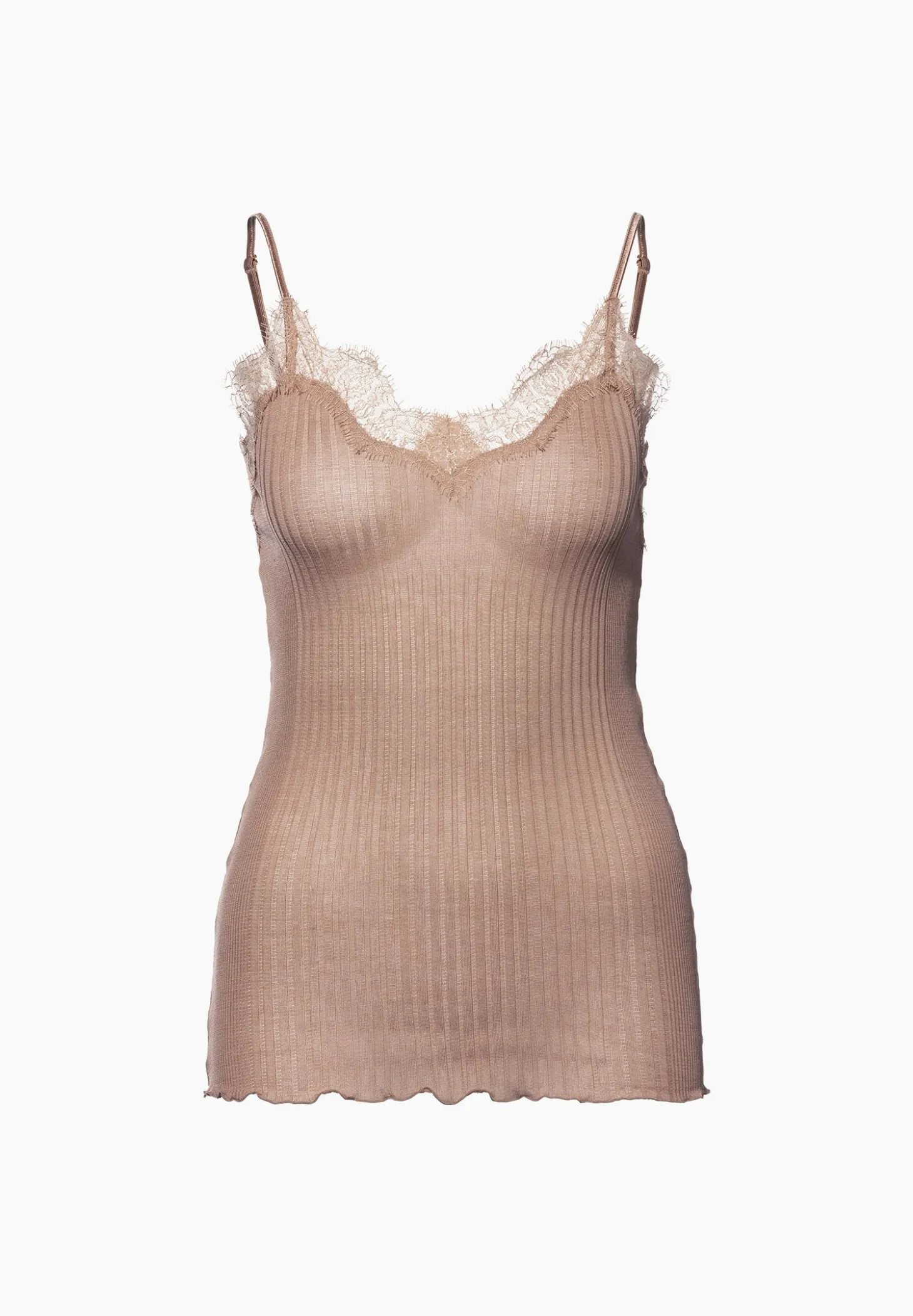 Femme Zimmerli RichelieuCaraco fines bretelles - powder rose