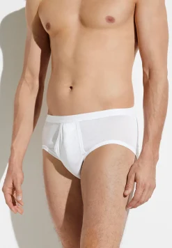 Homme Zimmerli Royal ClassicSlip - blancSuper fins