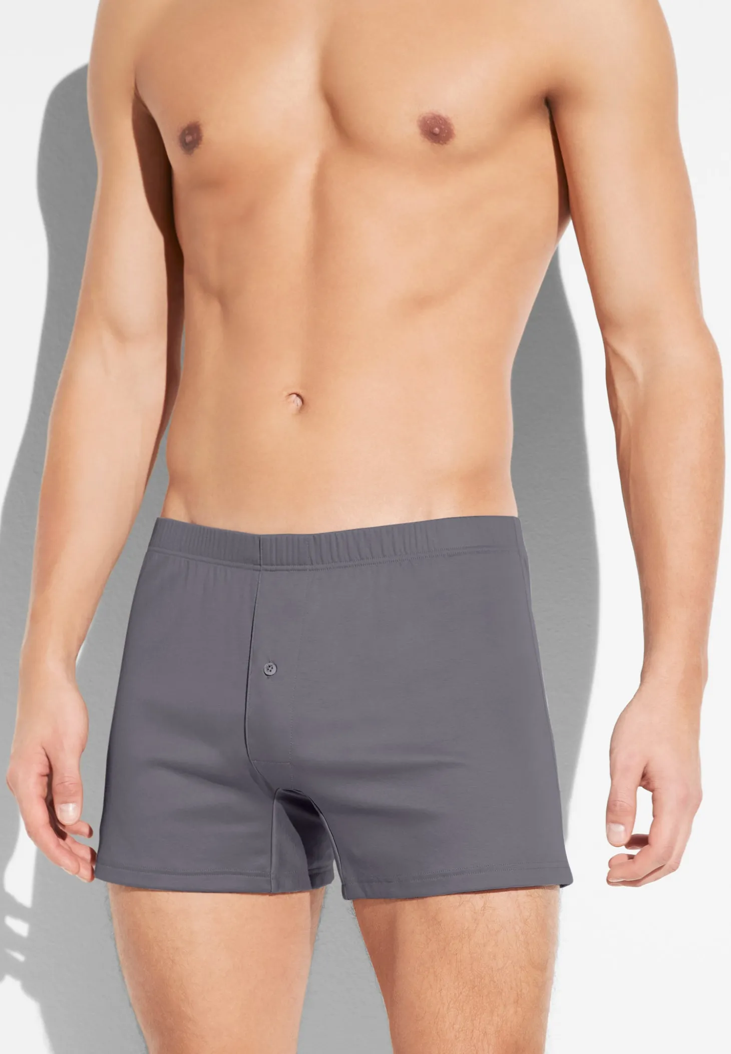 Homme Zimmerli Sea IslandBoxer - dark grey