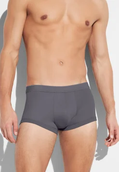 Homme Zimmerli Sea IslandBoxer Trunk - dark grey