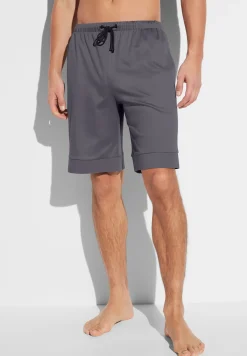 Homme Zimmerli Sea IslandPantalon court - dark grey