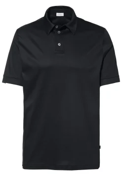 Homme Zimmerli Sea IslandPolo à manches courtes - black