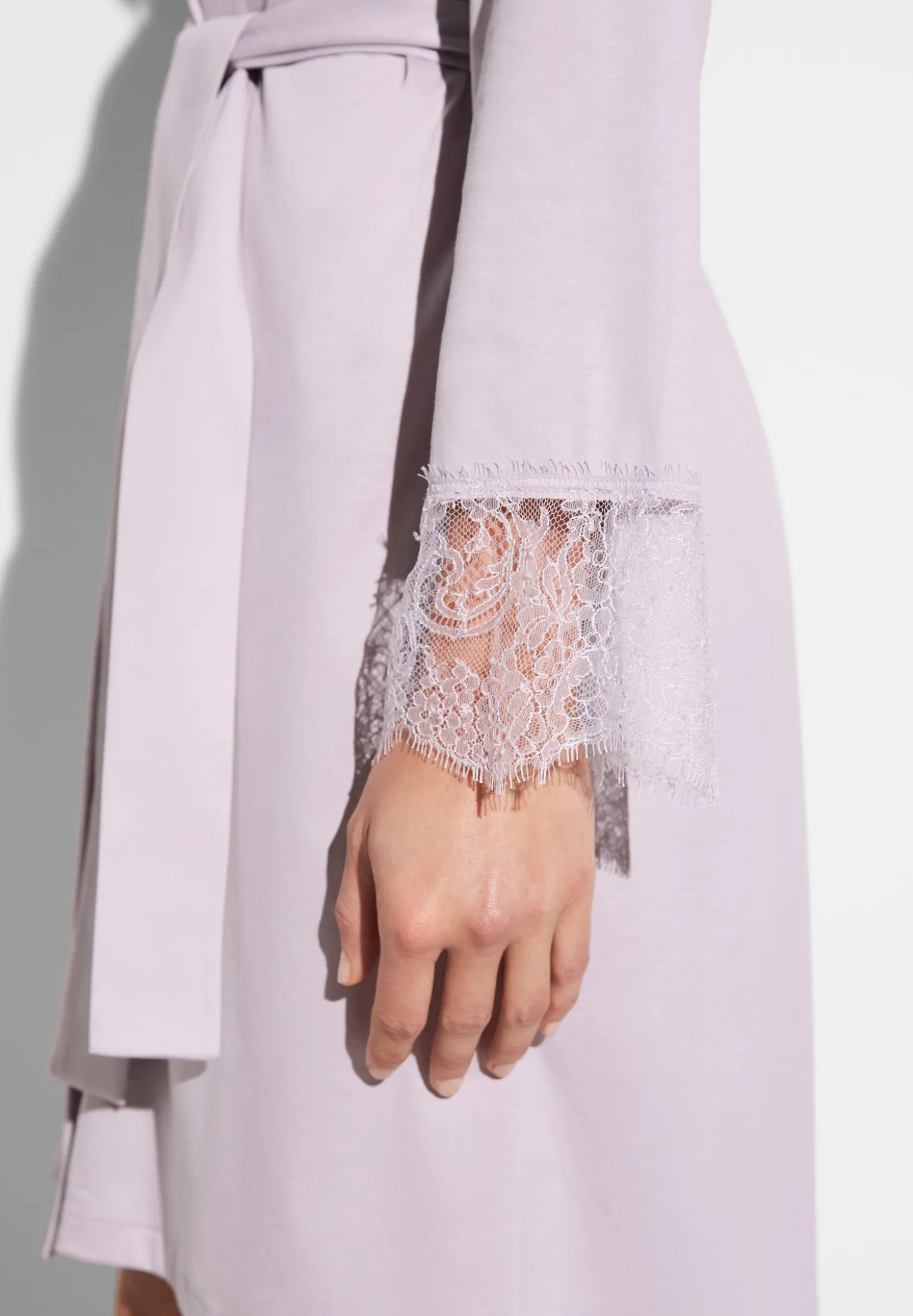 Femme Zimmerli Sea IslandRobe de chambre courte - lilac