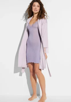 Femme Zimmerli Sea IslandRobe de chambre courte - lilac