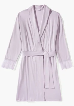 Femme Zimmerli Sea IslandRobe de chambre courte - lilac