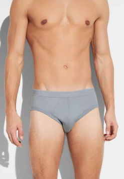 Homme Zimmerli Sea IslandSlip - smoky blue