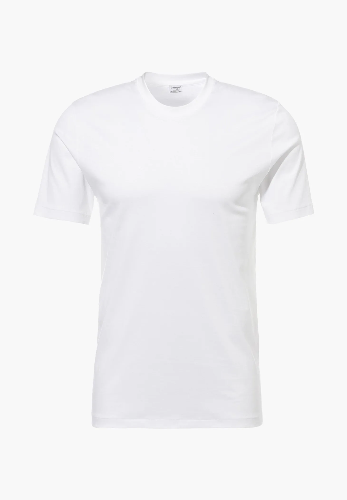 Homme Zimmerli Sea IslandT-Shirt à manches courtes, col rond - blanc