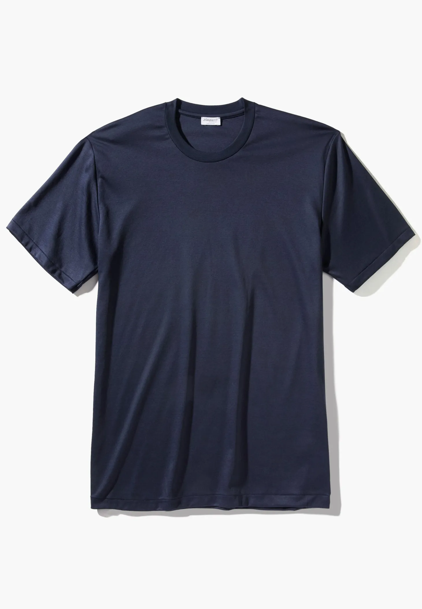 Homme Zimmerli Sea IslandT-Shirt à manches courtes, col rond - navy