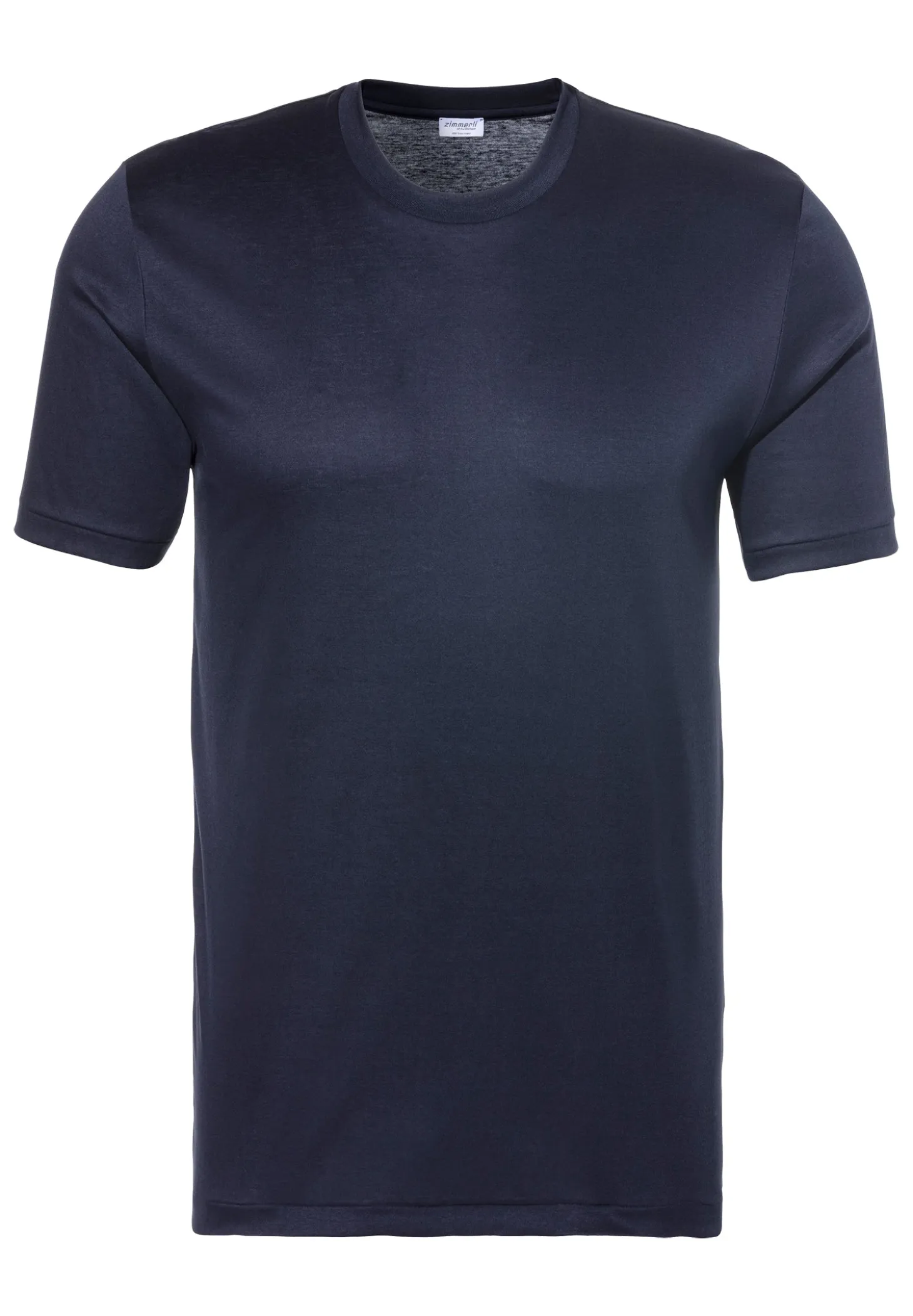 Homme Zimmerli Sea IslandT-Shirt à manches courtes, col rond - navy