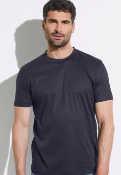Homme Zimmerli Sea IslandT-Shirt à manches courtes - navy