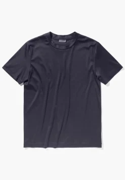 Homme Zimmerli Sea IslandT-Shirt à manches courtes - navy