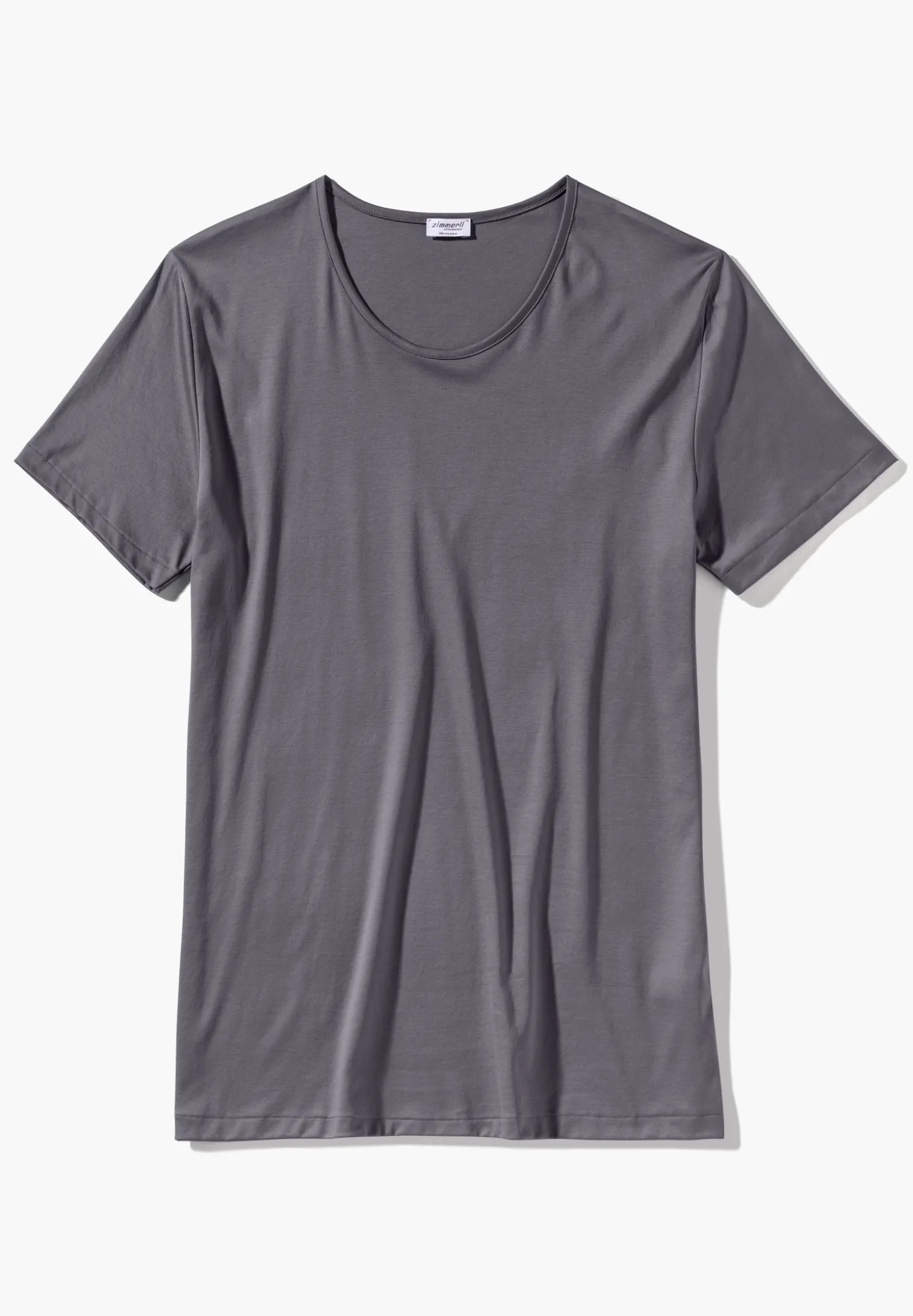 Homme Zimmerli Sea IslandT-Shirt à manches courtes - dark grey