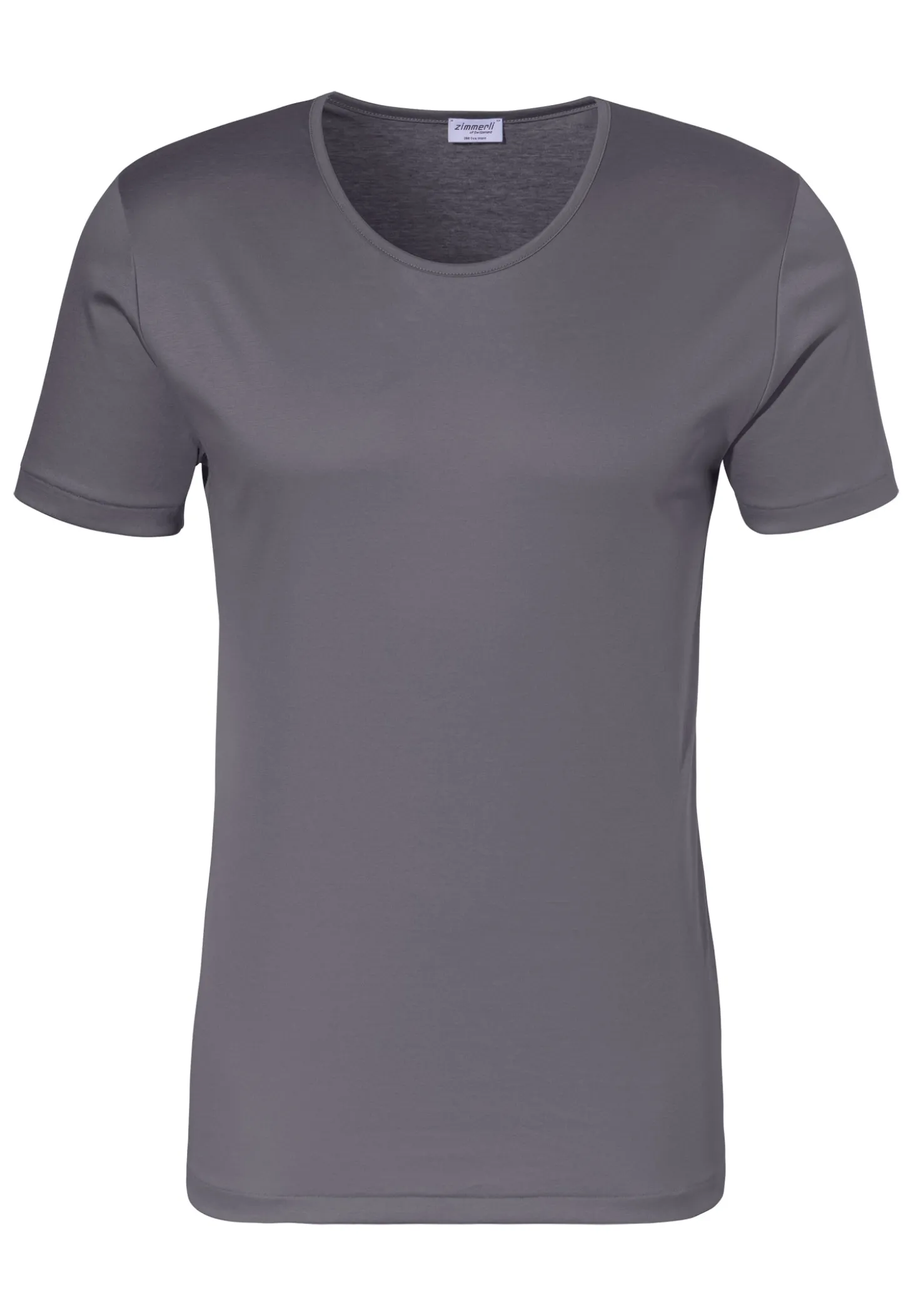 Homme Zimmerli Sea IslandT-Shirt à manches courtes - dark grey