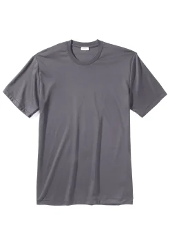 Homme Zimmerli Sea IslandT-Shirt à manches courtes - dark grey