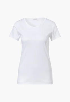 Femme Zimmerli Sea IslandT-Shirt à manches courtes - white