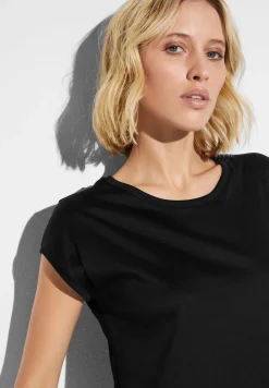 Femme Zimmerli Sea IslandT-Shirt à manches courtes - black