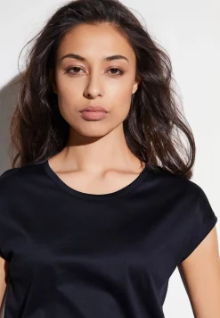 Femme Zimmerli Sea IslandT-Shirt à manches courtes - navy