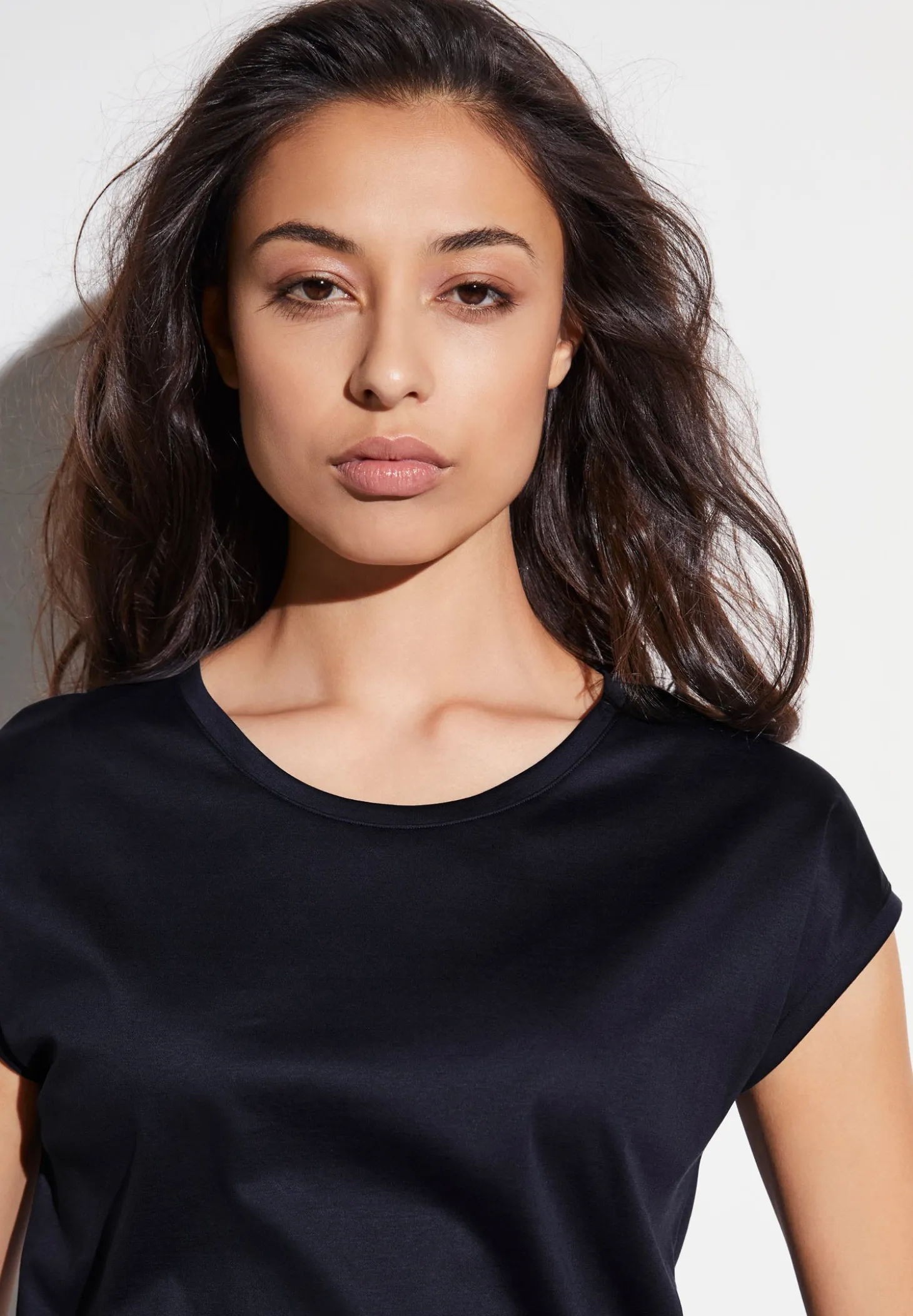 Femme Zimmerli Sea IslandT-Shirt à manches courtes - navy