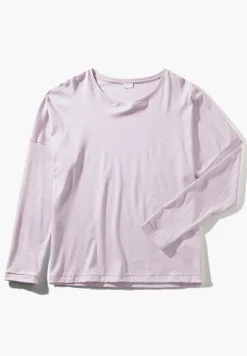 Femme Zimmerli Sea IslandT-Shirt à manches longues - lilac