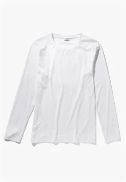 Homme Zimmerli Sea IslandT-Shirt à manches longues - white