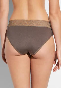 Femme Zimmerli Sensual FashionSlip - olive brown