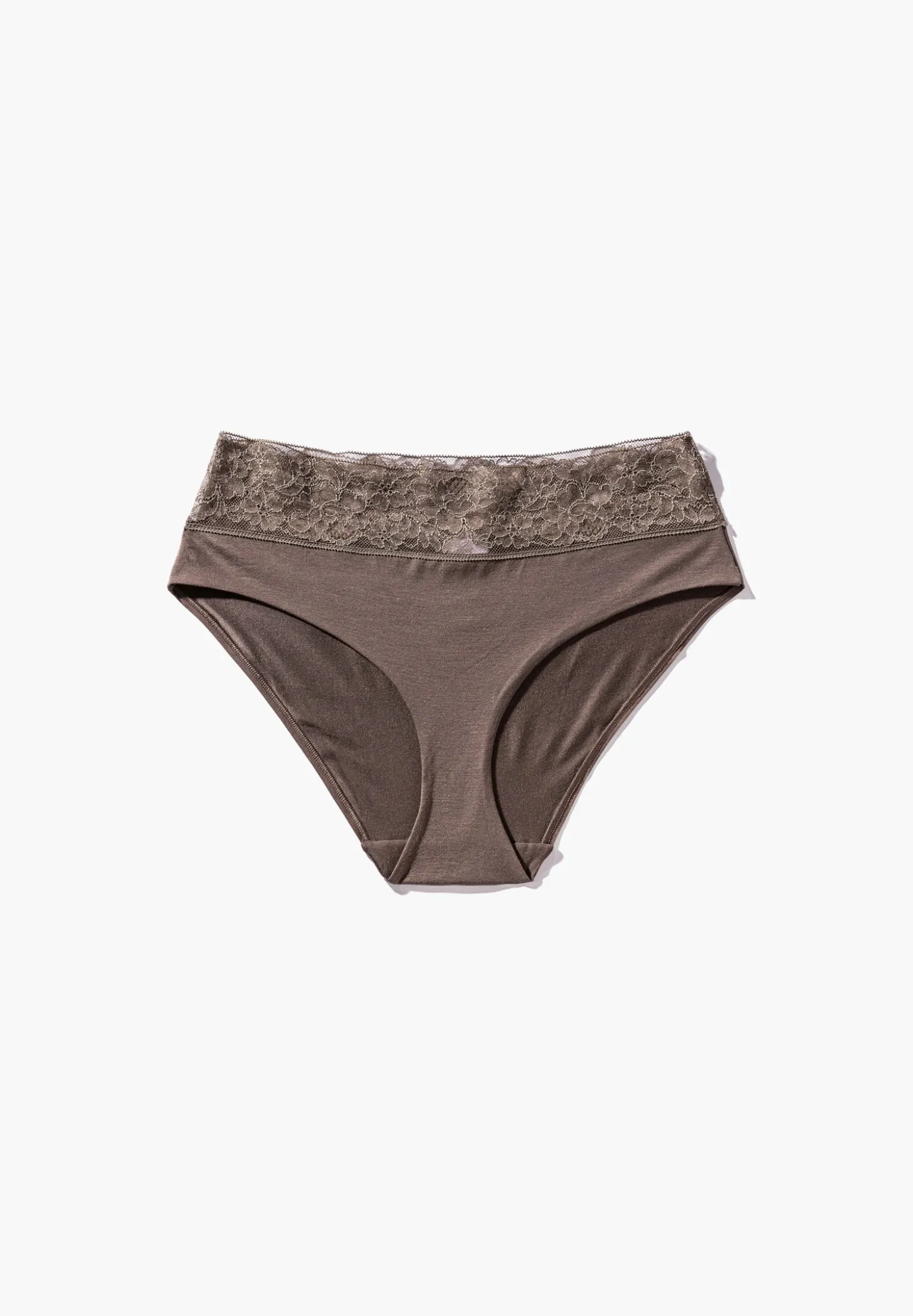 Femme Zimmerli Sensual FashionSlip - olive brown