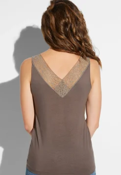 Femme Zimmerli Sensual FashionTop - olive brown