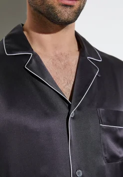 Homme Zimmerli Silk NightwearPyjama longues - anthrazit