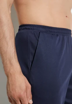 Homme Zimmerli Supreme Green CottonPantalon - navy