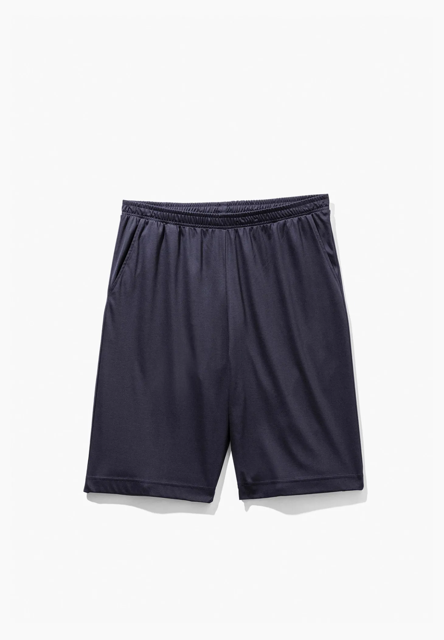 Homme Zimmerli Supreme Green CottonPantalon court - navy
