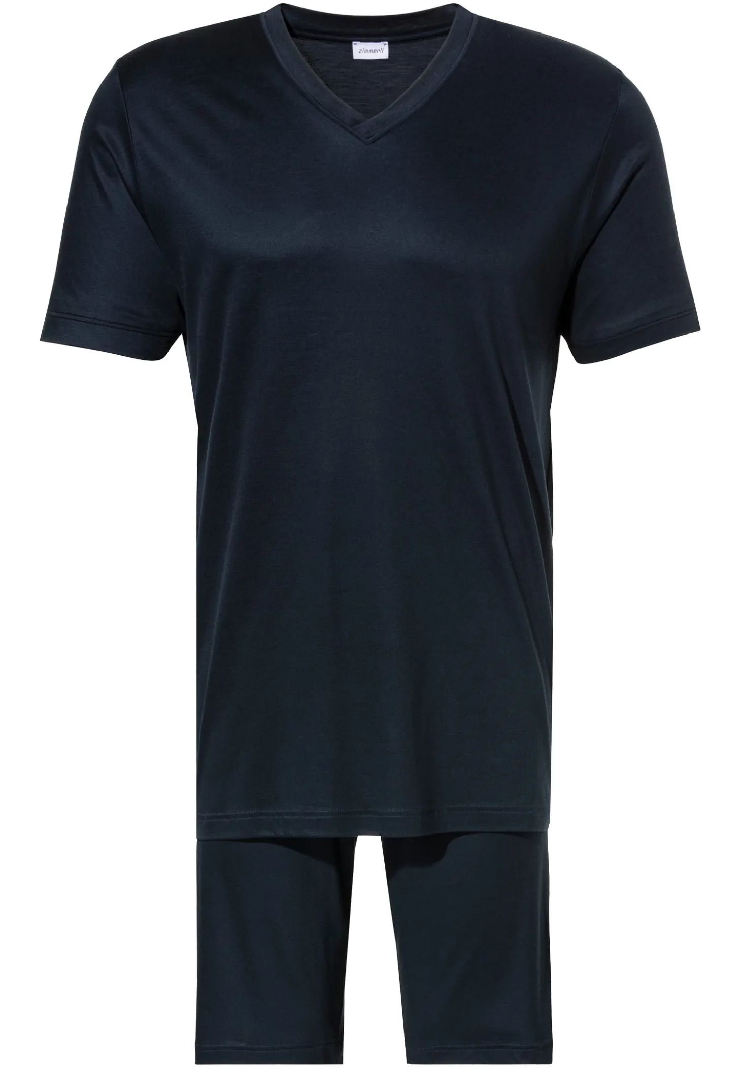 Homme Zimmerli Sustainable LuxuryPyjama court - twilight blue