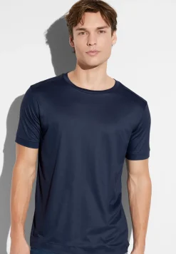Homme Zimmerli Sustainable LuxuryT-Shirt à manches courtes - twilight blue