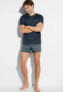 Homme Zimmerli Sustainable LuxuryT-Shirt à manches courtes - twilight blue