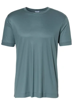 Homme Zimmerli Sustainable LuxuryT-Shirt à manches courtes - jade