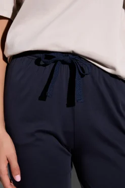 Femme Zimmerli Swiss Traveller SetManches courtes - sand-navy