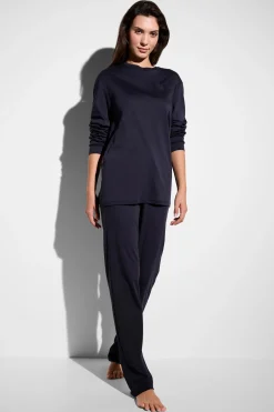 Femme Zimmerli Swiss Traveller SetManches longues - navy