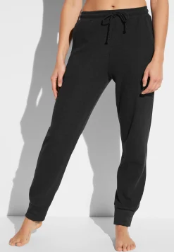 Femme Zimmerli Winter LoungePantalon - nearly black