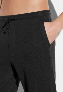 Homme Zimmerli Winter LoungePantalon - nearly black