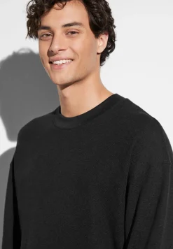 Homme Zimmerli Winter LoungePull-over - nearly black