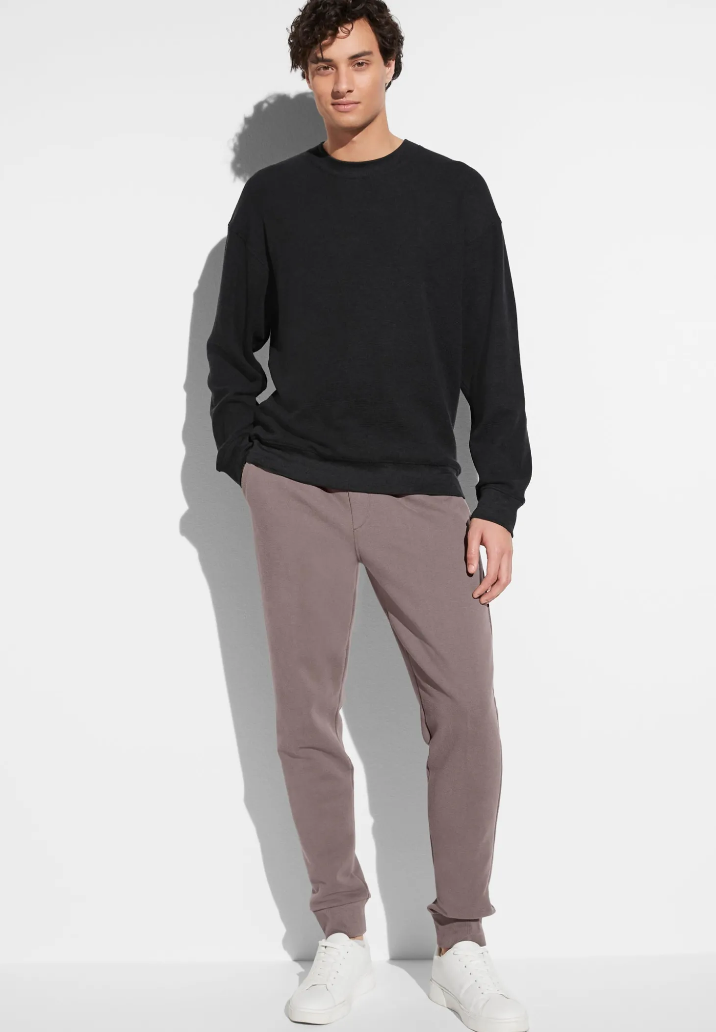 Homme Zimmerli Winter LoungePull-over - nearly black