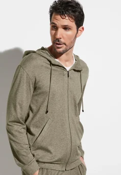 Homme Zimmerli Winter LuxuryVeston - olive
